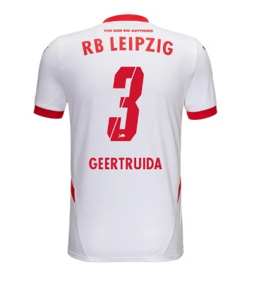 RB Leipzig Lutsharel Geertruida #3 Hemmatröja 2024-25 Kortärmad